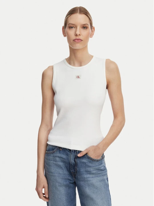 Foto del prodotto Calvin Klein Jeans Top LV047F246G Bianco Slim Fit