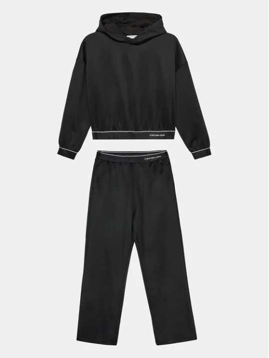 Foto del prodotto Calvin Klein Jeans Tuta Shine Logo IG0IG02299 Nero Regular Fit