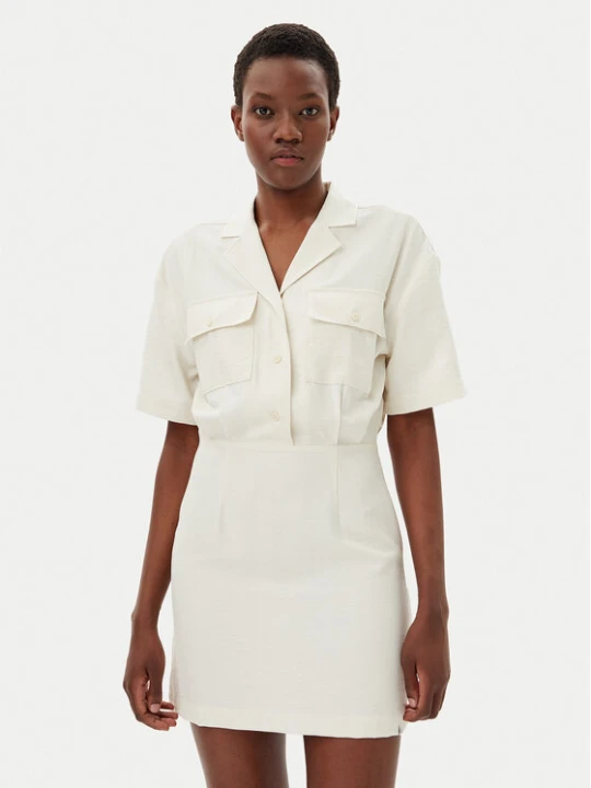 Foto del prodotto Calvin Klein Jeans Vestito chemisier J20J225297 Beige Regular Fit