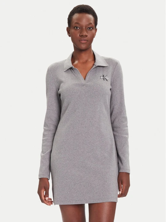 Foto del prodotto Calvin Klein Jeans Vestito da giorno Monologo LV047D214G Grigio Slim Fit