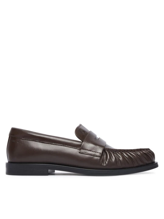Foto del prodotto Calvin Klein Loafers Round Loafer Lth HW0HW03126 Marrone scuro