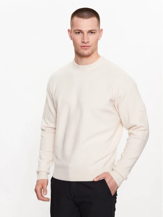 Foto del prodotto Calvin Klein Maglione K10K110401 Beige Regular Fit