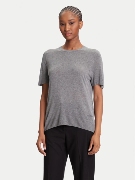Foto del prodotto Calvin Klein Maglione LV044A307G Grigio Regular Fit