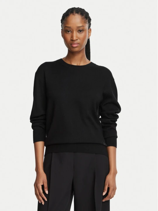 Foto del prodotto Calvin Klein Maglione LV044H313G Nero Regular Fit