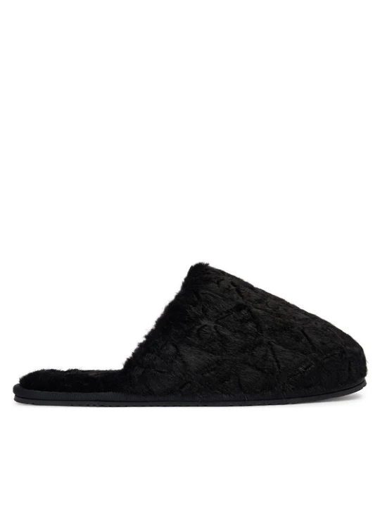 Foto del prodotto Calvin Klein Pantofole Home Slipper Fur Aop HW0HW03218 Nero
