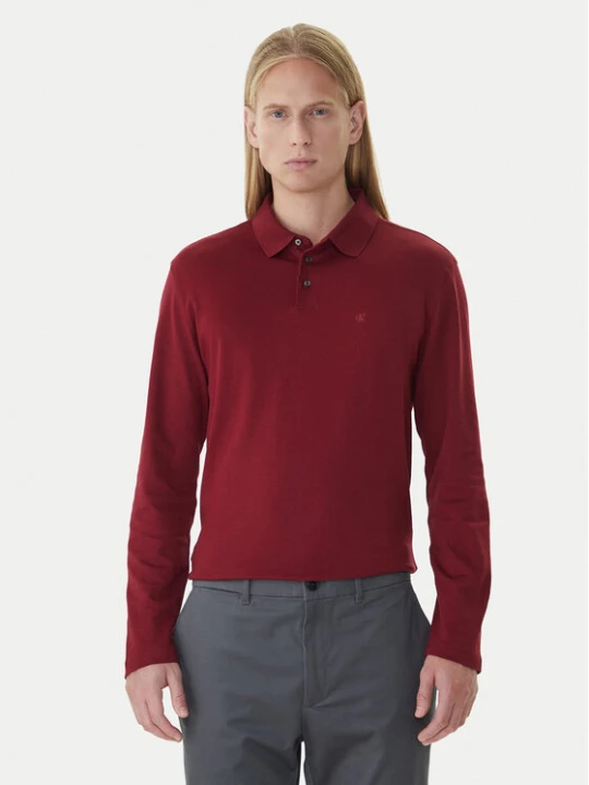 Foto del prodotto Calvin Klein Polo LV040EM909 Bordeaux Regular Fit