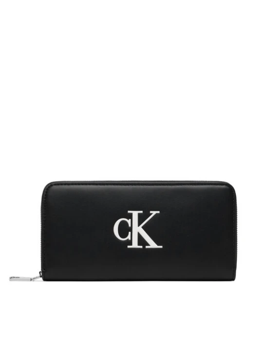 Foto del prodotto Calvin Klein Portafoglio Bold Ck Long Zip Around LV04F1077G Nero