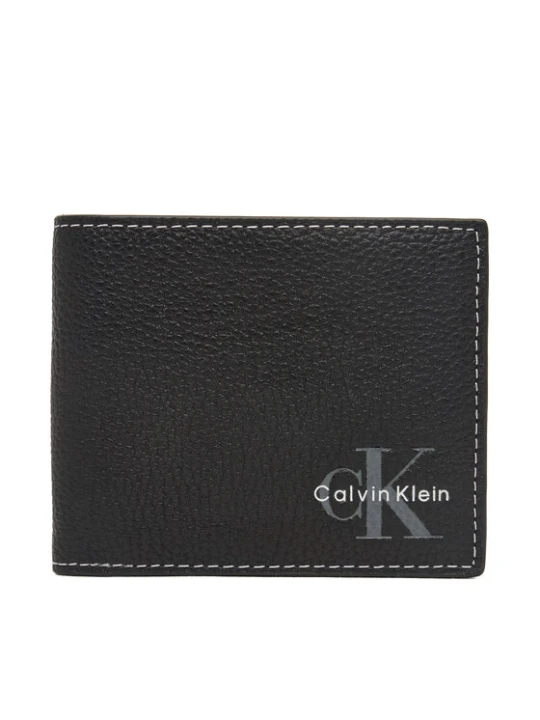 Foto del prodotto Calvin Klein Portafoglio Bold Pebble Billfold W / Coin LV04D1270G Nero