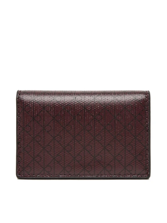 Foto del prodotto Calvin Klein Portafoglio Emblem Aop Accordion Cardcase LV04F1083G Bordeaux