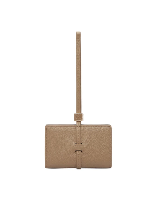 Foto del prodotto Calvin Klein Portafoglio Emblem Hw Pebble Wallet On Strap LV04F1130G Beige