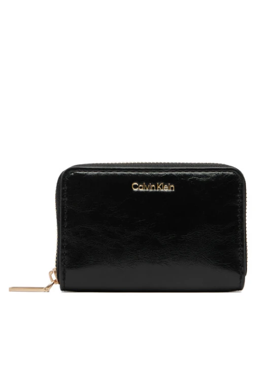 Foto del prodotto Calvin Klein Portafoglio Foil Glossy Square Zip Around LV04F1201G Nero