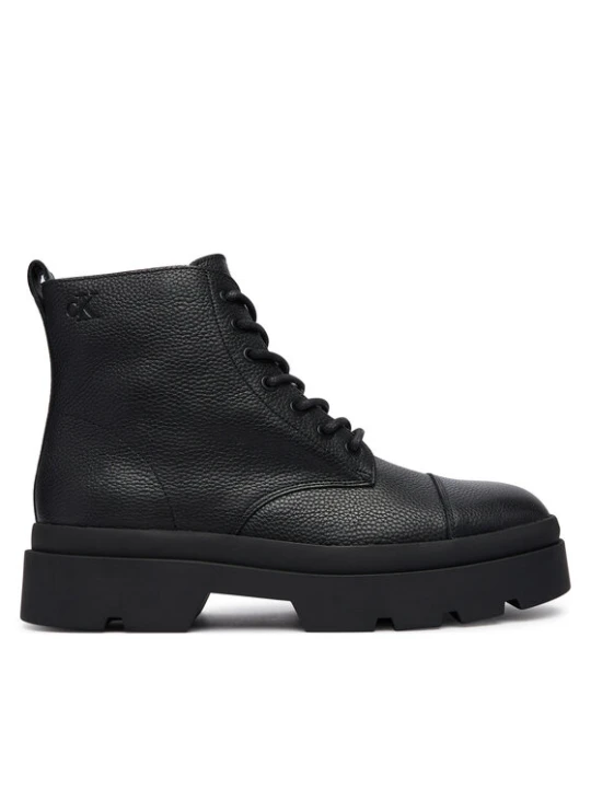 Foto del prodotto Calvin Klein Scarponcini Lugged Mid Lace Up Tc Tu Lth HM0HM02267 Nero