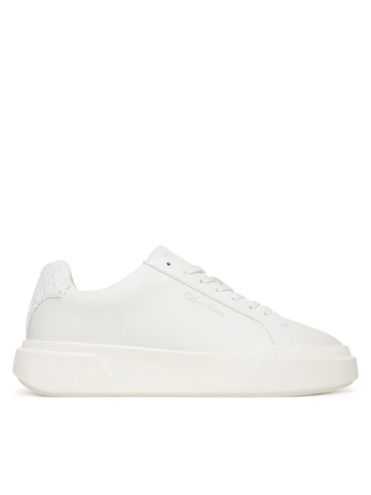 Foto del prodotto Calvin Klein Sneakers Chunky Cupsole Laceup Lth Bt Aop YW0YW02036 Bianco