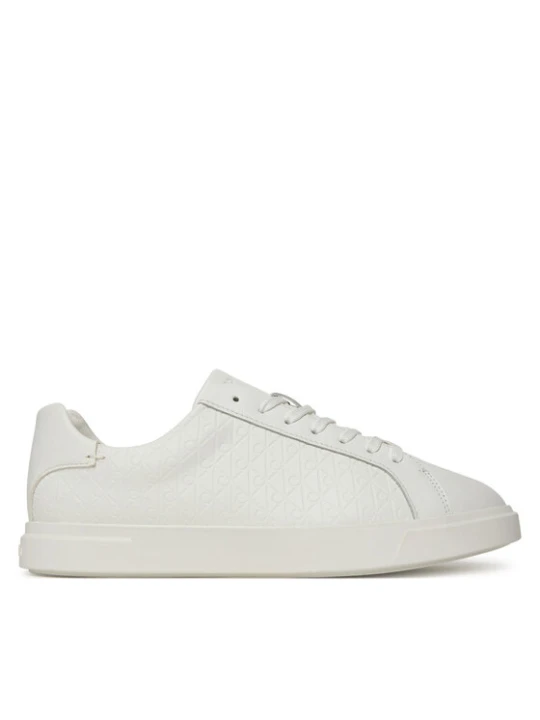 Foto del prodotto Calvin Klein Sneakers Low Pro Cups Lace Up Lth Aop HW0HW02817 Bianco