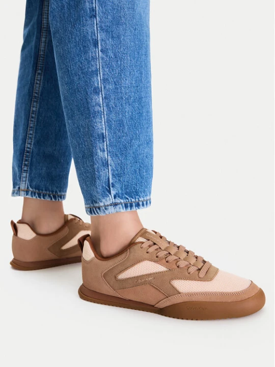 Foto del prodotto Calvin Klein Sneakers Low Pro Runner Laceup Mesh Sue HW0HW03100 Marrone