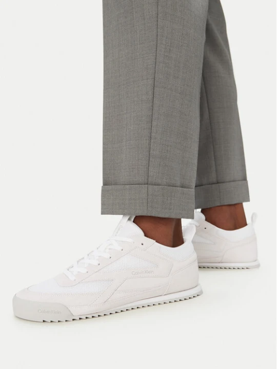 Foto del prodotto Calvin Klein Sneakers Low Pro Runner Mix Mat HM0HM02208 Bianco
