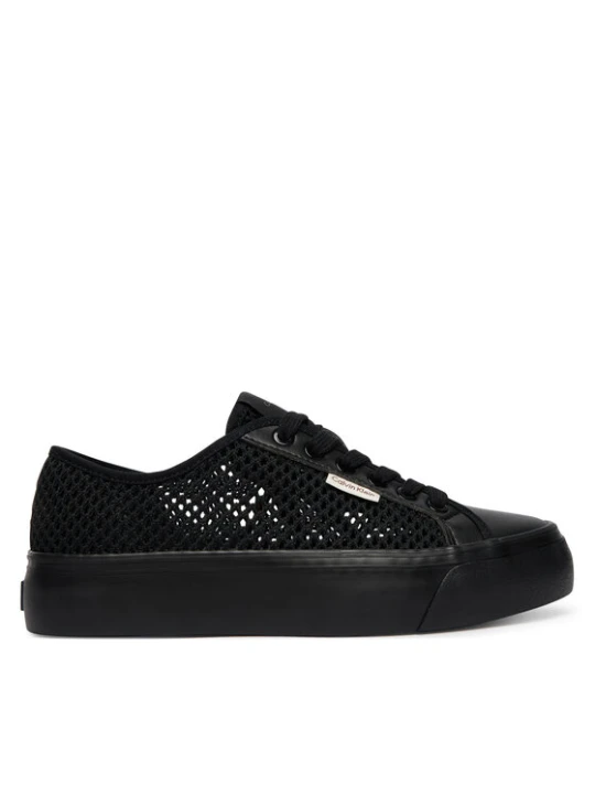 Foto del prodotto Calvin Klein Sneakers Vulc Flatf Lace Up Lin Mesh HW0HW02971 Nero