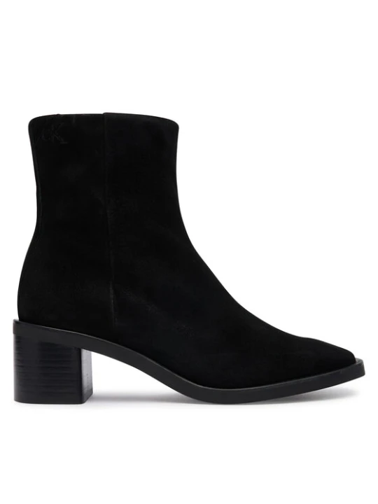 Foto del prodotto Calvin Klein Stivaletti Block Heel Ank Boot Suede HW0HW03221 Nero