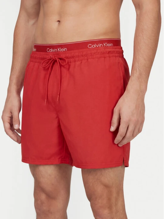 Foto del prodotto Calvin Klein Swimwear Pantaloncini da bagno LV00N61024 Rosso Regular Fit