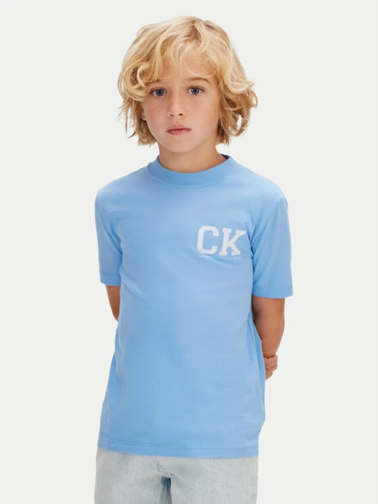Foto del prodotto Calvin Klein T-shirt Heritage LVCKSJA09B Blu Regular Fit