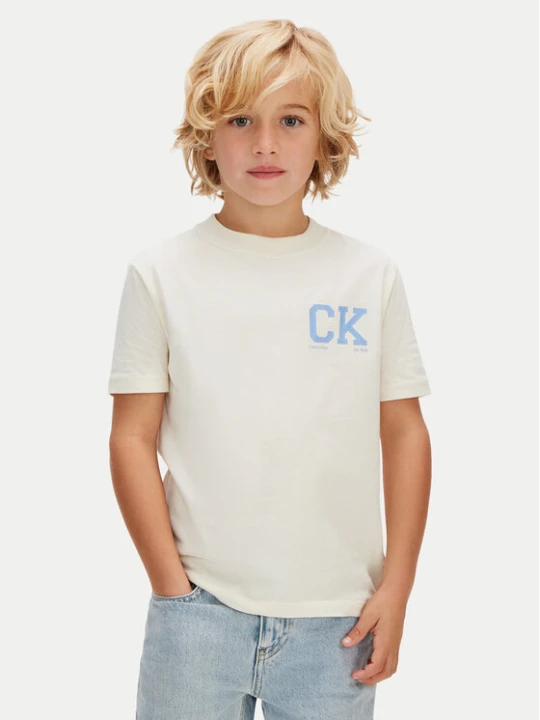 Foto del prodotto Calvin Klein T-shirt Heritage LVCKSJA09B Giallo Regular Fit
