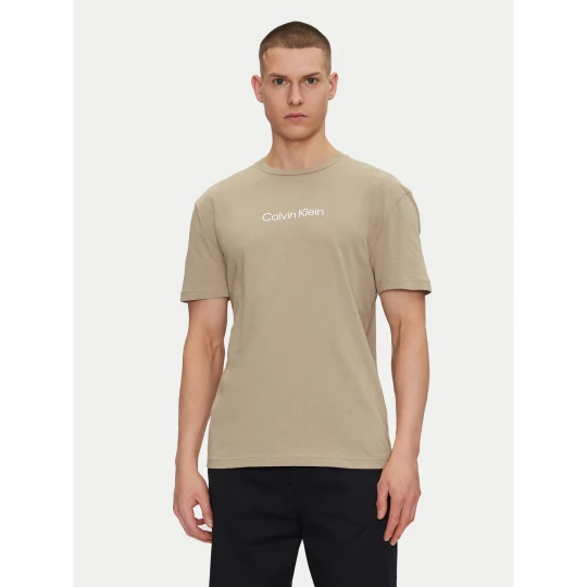 Foto del prodotto Calvin Klein T-shirt Hero K10K111346 Beige Regular Fit