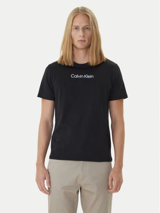 Foto del prodotto Calvin Klein T-shirt Logo 30s LV04LD230G Nero Relaxed Fit
