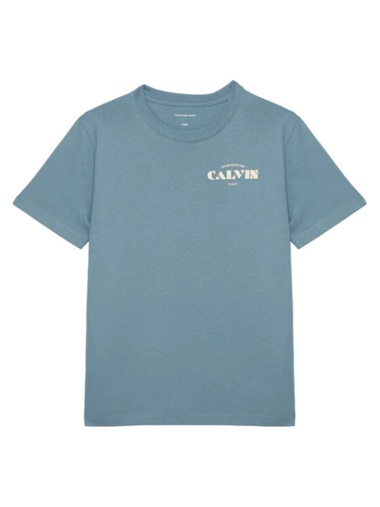 Foto del prodotto Calvin Klein T-shirt Small Chest LVCKTJA40B Blu Regular Fit