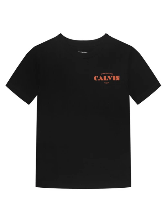 Foto del prodotto Calvin Klein T-shirt Small Chest LVCKTJA40B Nero Regular Fit