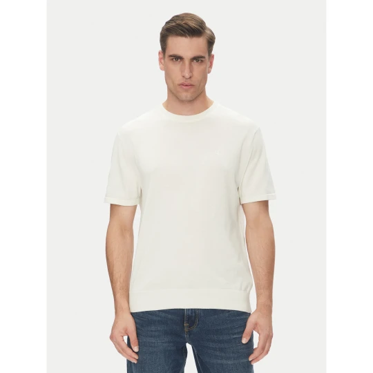 Foto del prodotto Calvin Klein T-shirt Supima LV04LC333G Écru Regular Fit Crema