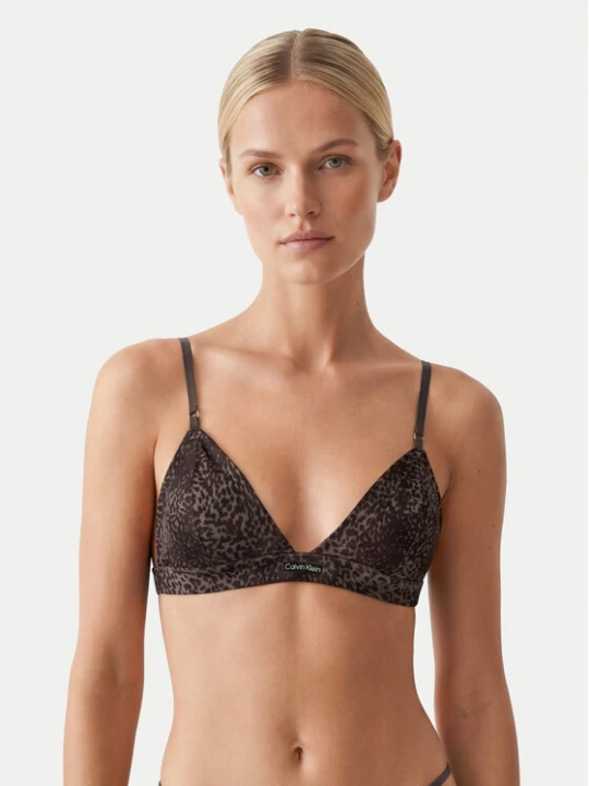 Foto del prodotto Calvin Klein Underwear Reggiseno Bralette Signature Satin LV00QF8392 Marrone