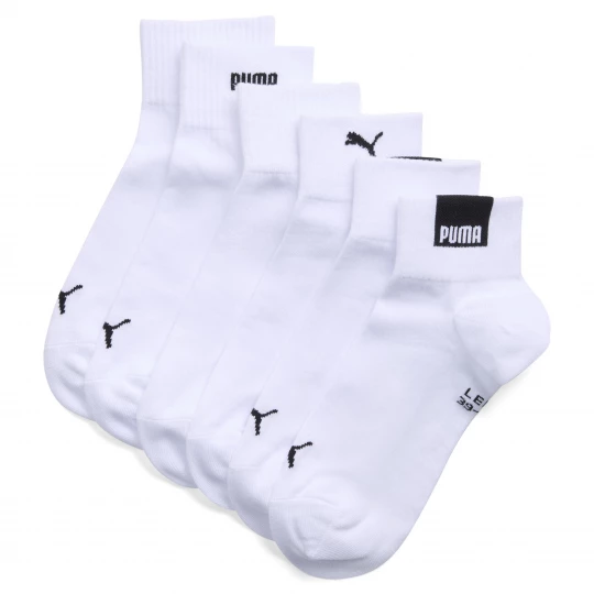 Foto del prodotto Calze a tre quarti PUMA unisex (confezione da 3), Abbigliamento, Bianco biały