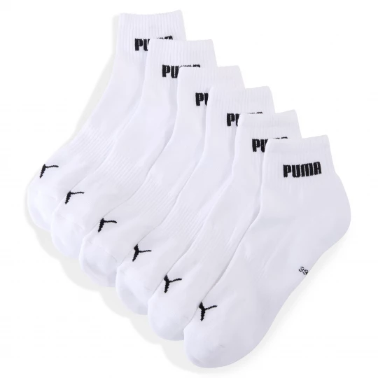 Foto del prodotto Calzini a tre quarti PUMA unisex in confezione da 3, Abbigliamento, Bianco biały