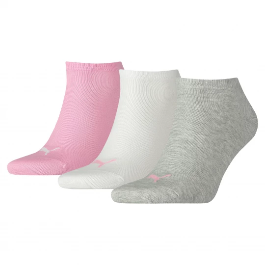 Foto del prodotto Calzini PUMA Unisex Plain Sneaker - Trainer (confezione da 3), Accessori, Rosa różowy