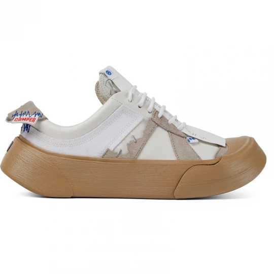 Foto del prodotto CAMPER ADERERROR - Sneaker per Uomo - Bianco, Grigio, Tessuto in cotone