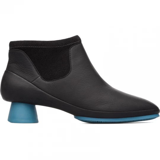 Foto del prodotto CAMPER Alright - Stivaletti per Donna - Nero, Pelle liscia / Tessuto in cotone