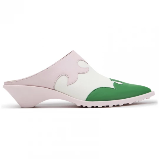 Foto del prodotto CAMPER Anita - Scarpe formali per Donna - Rosa, Bianco, Verde, Pelle liscia