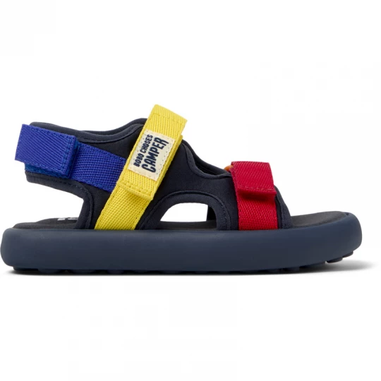 Foto del prodotto CAMPER Bobo Choses x Camper - Sandali per Bimbe - Giallo, Rosso, Blu, Tessuto in cotone