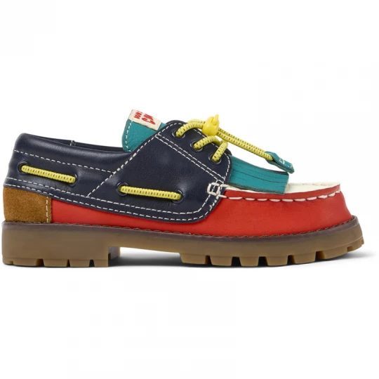 Foto del prodotto CAMPER Bobo Choses x Camper - Scarpe casual eleganti per Bimbe - Rosso, Verde, Blu, Pelle liscia