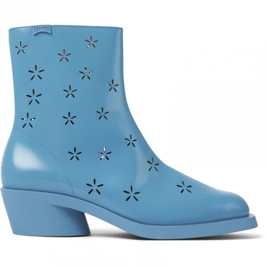 Foto del prodotto CAMPER Bonnie - Stivaletti per Donna - Blu, Pelle liscia