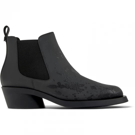 Foto del prodotto CAMPER Bonnie - Stivaletti per Donna - Nero, Grigio, Pelle liscia
