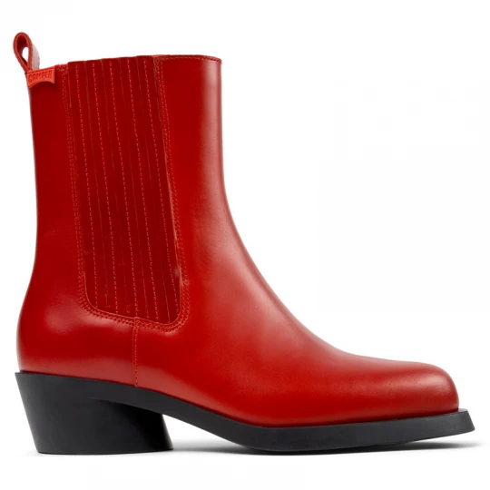 Foto del prodotto CAMPER Bonnie - Stivali per Donna - Rosso, Pelle liscia