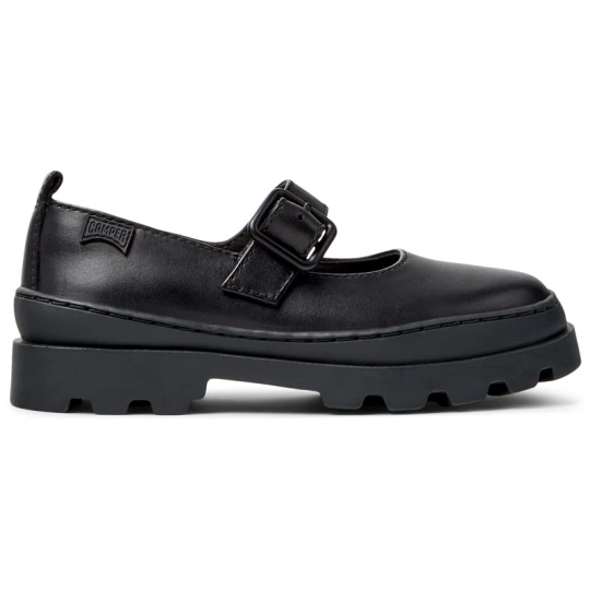 Foto del prodotto CAMPER Brutus - Ballerine per Bimbe - Nero, Pelle liscia