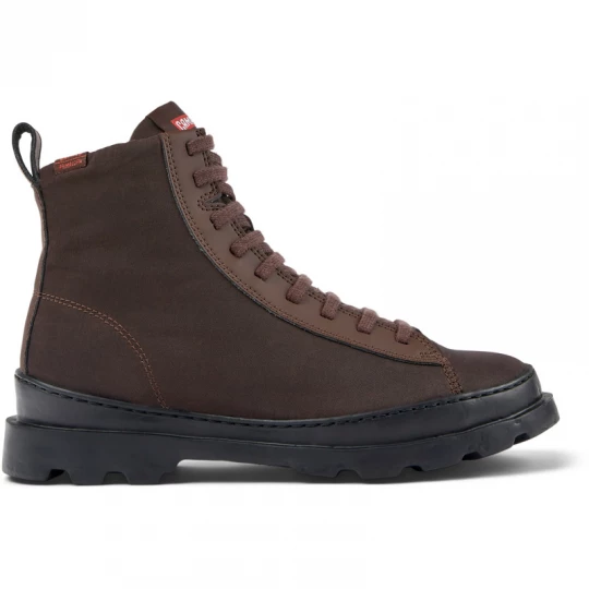 Foto del prodotto CAMPER Brutus PrimaLoft® - Stivaletti per Donna - Marrone, Tessuto in cotone / Pelle liscia