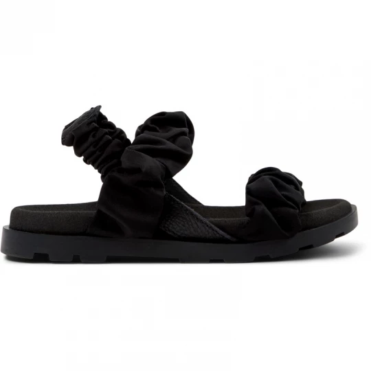 Foto del prodotto CAMPER Brutus Sandal - Sandali per Bimbe - Nero, Tessuto in cotone / Pelle liscia