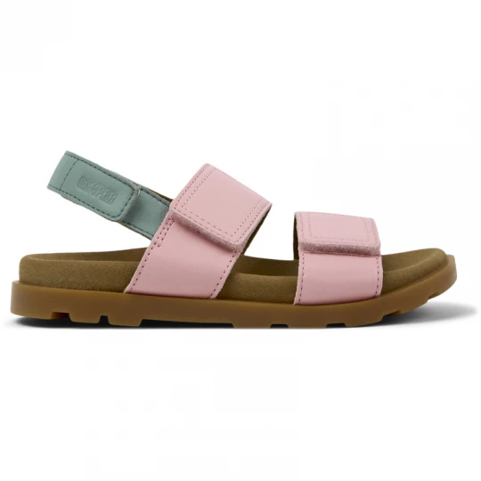 Foto del prodotto CAMPER Brutus Sandal - Sandali per Bimbe - Rosa, Verde, Pelle liscia