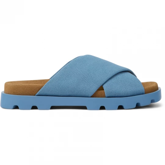 Foto del prodotto CAMPER Brutus Sandal - Sandali per Donna - Blu, Tessuto in cotone