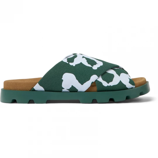 Foto del prodotto CAMPER Brutus Sandal - Sandali per Uomo - Blu, Verde, Tessuto in cotone