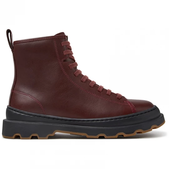 Foto del prodotto CAMPER Brutus+ - Scarpe casual per Donna - Borgogna, Pelle liscia