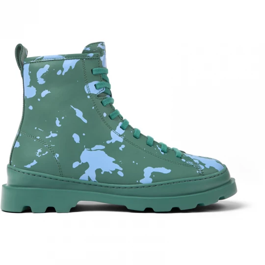 Foto del prodotto CAMPER Brutus - Stivaletti per Donna - Blu, Verde, Pelle liscia